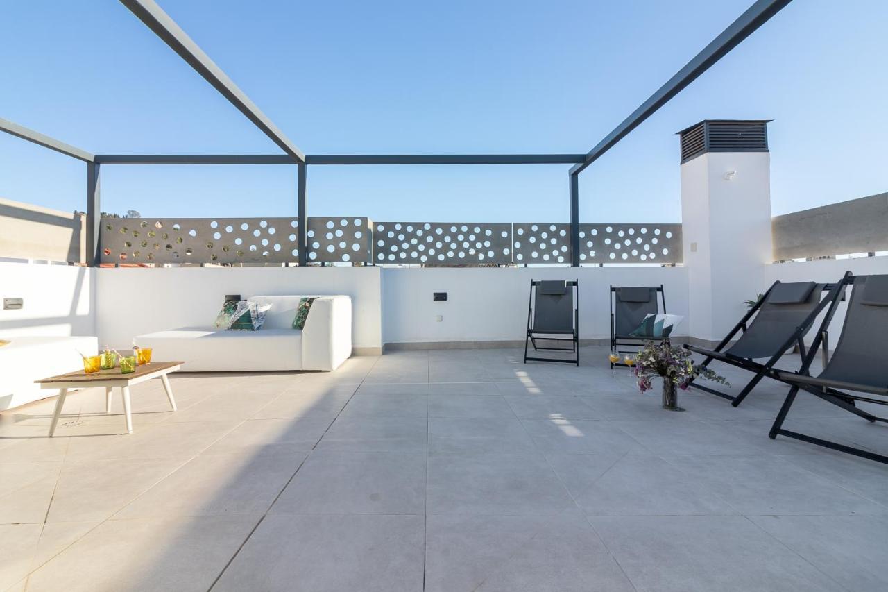 Malaga Center Flat Mariblanca 12 Sun & Terrace Boutique Apartment Exterior photo