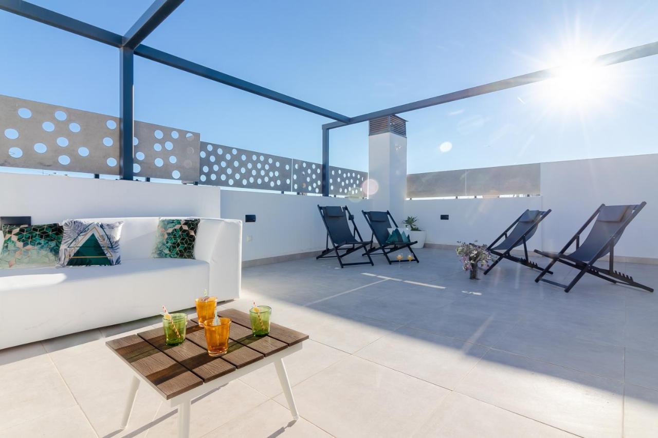 Malaga Center Flat Mariblanca 12 Sun & Terrace Boutique Apartment Exterior photo
